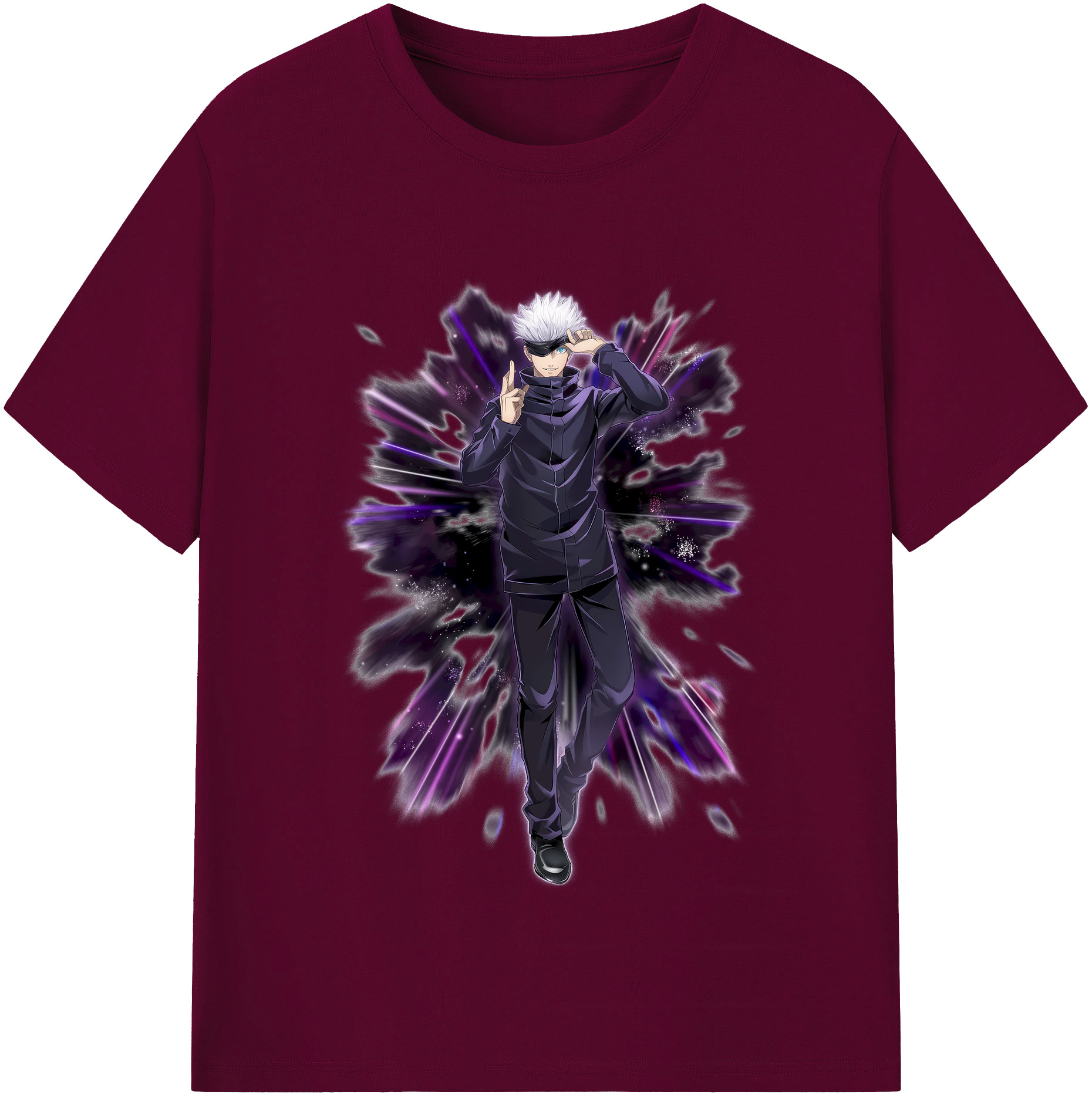 （画像用） 呪術廻戦 Jujutsu Kaisen レディースカジュアルプリントTシャツ（綿100％）